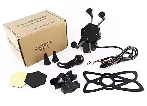 Image of AOW ATTRACTIVE OFFER WORLD X-Grip Fast Bike Mobile Charger & Phone Holder Verson 2 for Honda CBR 1000RR