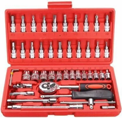 Image of A P Super Store 46-Piece Socket Wrench Tool Kit