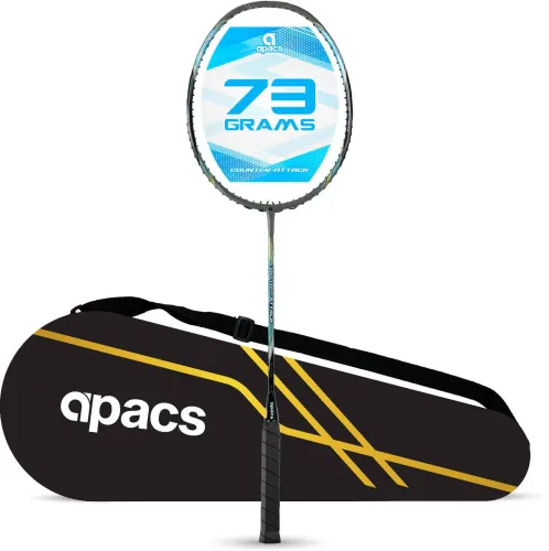 Image of apacs Counter Attack Grey Unstrung Badminton Racquet 