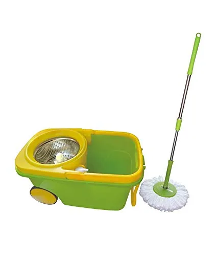Image of Apar Spin Plastic Mop with 1 Extra Refill