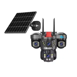 ApnaCam 5MP 4G SIM Solar Powered Security Camera 