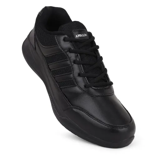Image of Appalon School Shoes Kids/Adults Uniform Shoe NKV | EVA Sole and Remixe Upper Shoes For Girl & Boy Stylish | Sports/Casu