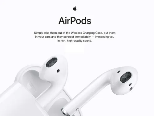 Image of APPLE AirPods (2nd generation) Bluetooth Headset