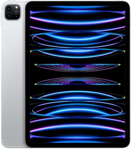 Image of Apple 2022 iPad Pro (4th Gen) 2 TB ROM 11.0 inch with Wi-Fi Only Apple M2 chip (Silver)