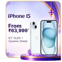 Apple iPhone 15 @ ₹63,999 on Flipkart Big Billion Days Sale