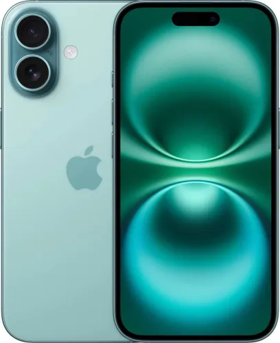 Image of Apple iPhone 16 (Teal, 128 GB)