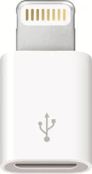 Apple MD820ZM/A Lightning to Micro USB Adapter