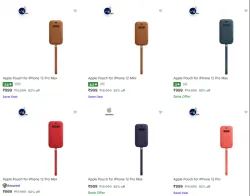 Apple Mobile Pouches at up to 92% Discount