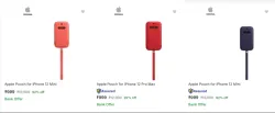 Apple Mobile Pouches Starting at ₹999