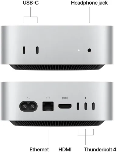 Image of Apple MU9D3HN/A M4 Chip (16 GB RAM/10-core GPU Graphics/256 GB SSD Capacity/macOS Sequoia)