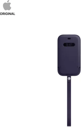 Image of APPLE Pouch for iPhone 12 Mini (Deep Violet)
