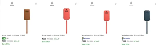 Image of Apple Pouch up to 92% discount