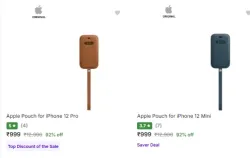 APPLE Pouch up to 92% Discount