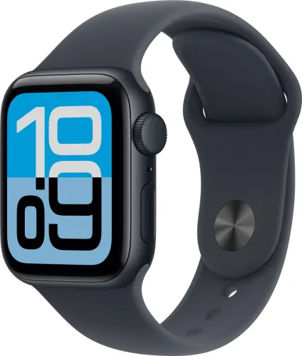 Image of Apple Watch SE 3(2025) Aluminium Case Midnight Sport Band