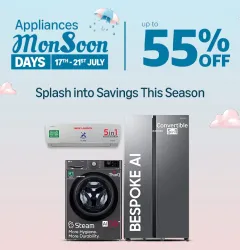 Appliances MonSoon Days are HERE