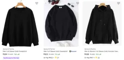 Apraa Parma Mens Sweatshirts at minimum 70% Discount