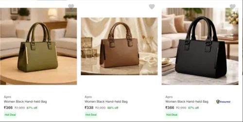 Image of Apro Handbags upto 88% Discount