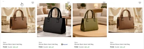 Image of Apro women's handbags up to 88% Discount 