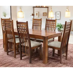 Aprodz Avavia Sheesham 6 Seater Dining Set