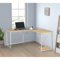 Aprodz Duane 59 x 59 L-Shaped Desk