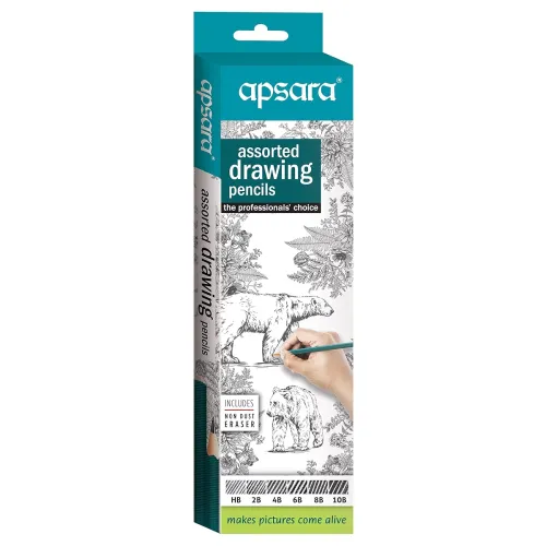Image of Apsara Assorted Drawing Pencils Set