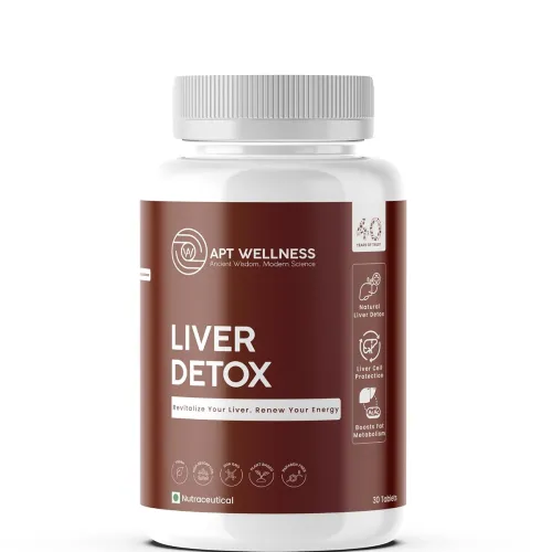 Image of APT Wellness Liver Detox Supplement 60 Tablets