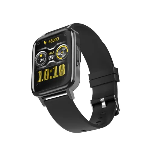 Image of AQFIT W6 Smartwatch 1.69inch Display – Black
