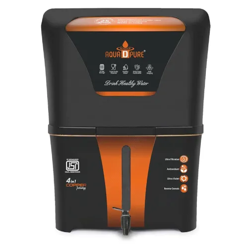 Image of AQUA D PURE 4 in 1 Copper RO Water Purifier with 10 Stage Purification Filtration