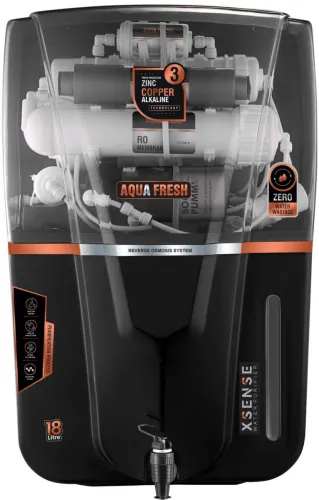 Image of Aqua Fresh Audi RO + UV + UF + TDS + ALK + Copper Water Purifier 18 L