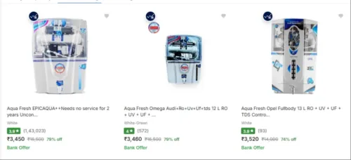 Image of Aqua Fresh Home & Kitchen upto 79% Discount
