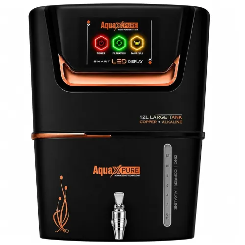 Image of Aqua X Pure Premium RO Water Purifier | RO+UV+UF with Copper & Zinc Technology