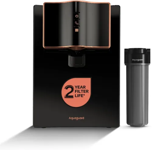 Image of Aquaguard Enrich Marvel UV+UF+SS 2X 5 L UV + UF | Steel Tank Water Purifier |2 Year Filter Life|With Mega Sediment Filte