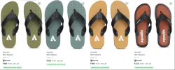 Aqualite Men’s Slippers & Flip Flops at minimum 70% Disocunt