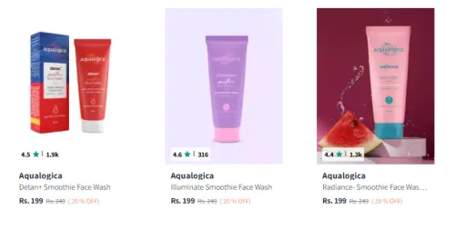 Image of Aqualogica Beauty Product Buy 2 Get 1 Free
