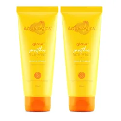 Aqualogica Glow+ Smoothie Face Wash (100ml pack of 2)