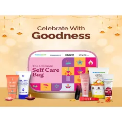 Aqualogica Self Care Essentials Gift Set with Vanity Bag