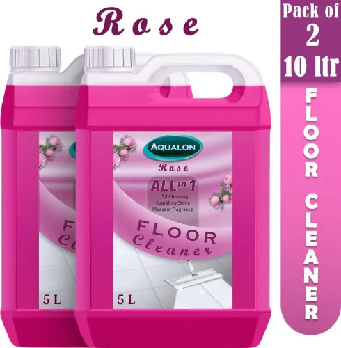 Image of Aqualon Multi‑Surface Floor Cleaner – Rose, 2×5 L