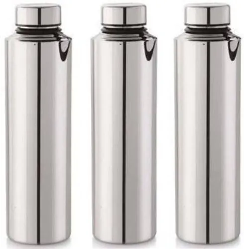 Image of Aquasleri Steel Water Bottle 1000ml (Set of 3)