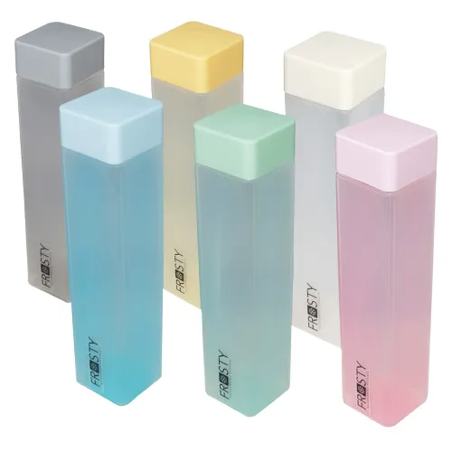 Image of AQUAWARE Frosty Plastic Fridge Water Bottle Set – 6 pcs