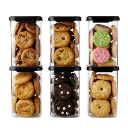 AQUAWARE Plastic Airtight Containers Set For Kitchen Storage And Containers Box For Pantry Organization And Container (1