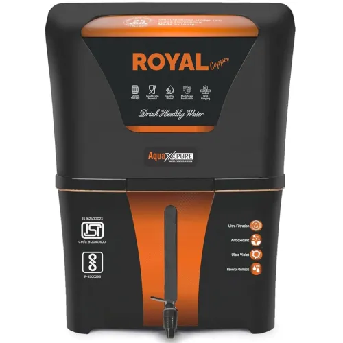 Image of AQUA X PURE Royal Black RO Water Purifier (3Y No Service)