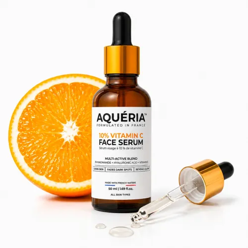 Image of Aqueria 10% Vitamin C Face Serum with 3% Niacinamide & Hyaluronic Acid (50 g)