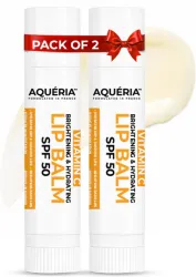 Aqueria Brightening & Hydrating Lip Balm SPF 50 for Dark & Pigmented Lips
