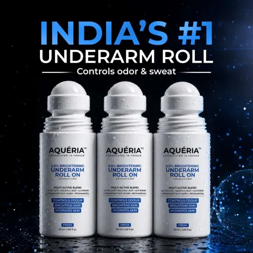 Image of Aqueria Multi Active Underarm Roll On Deodorant Roll