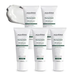 Aqueria Oil Control Brightening Sunscreen SPF 50 PA++++ (Pack of 5)
