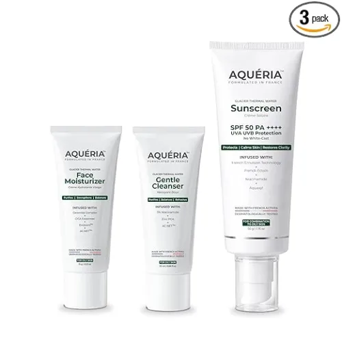 Image of Aqueria Pack Of 3 For Oily to Combination Skin