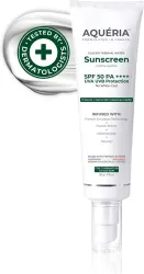 Aqueria Sunscreen - SPF 50 PA++++ Oil Control Brightening French Multi-Active SPF | 2% Niacinamide, Salicylic Acid (50 g