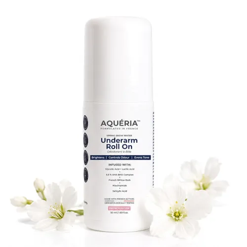 Image of Aqueria 5.5% AHA BHA Underarm Brightening Roll On 50ml