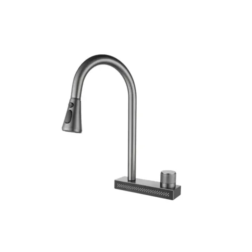 Image of Aquieen Table Mounted Hot Cold Kitchen Sink Mixer