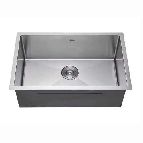 Image of Aquieen Single Bowl Granite, Quartz Kitchen Sink 